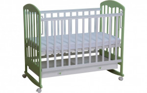 vpk-0003019-10 Кровать детская Фея 325 белый-мята ВПК (Тополь)