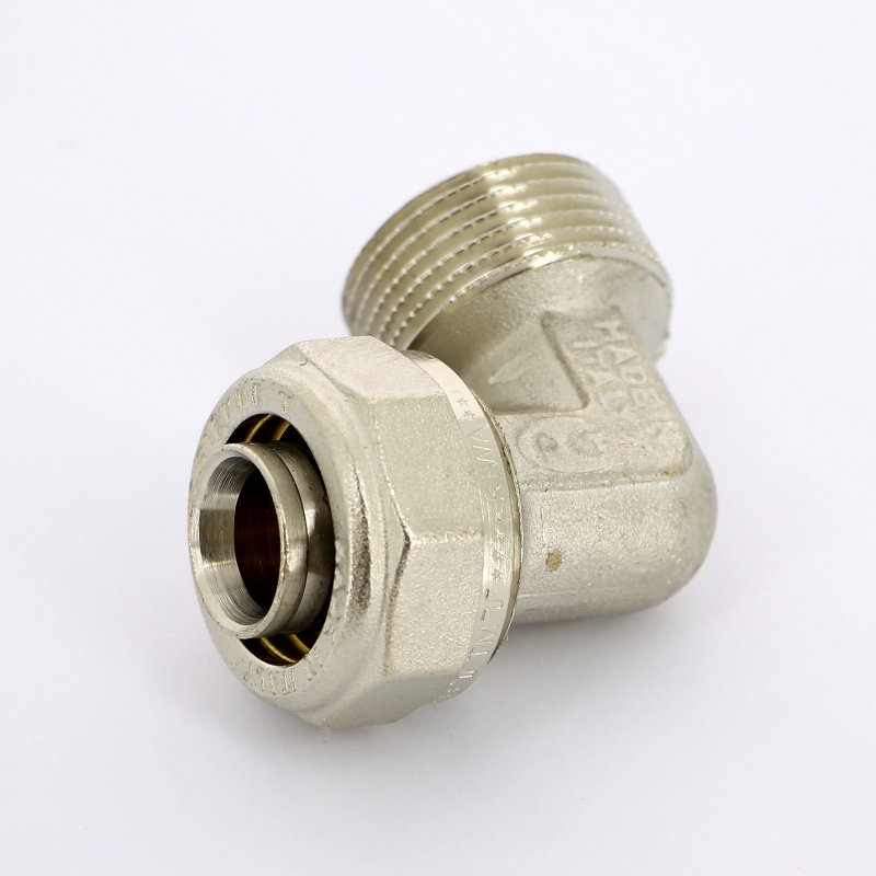 Угол обжим-Н никелированный TIEMME 25х1" 1600119 - Вид №1