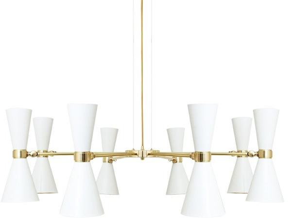 Mullan Lighting Люстра из латуни с прямым светом Cairo Mlf187  - Вид №1