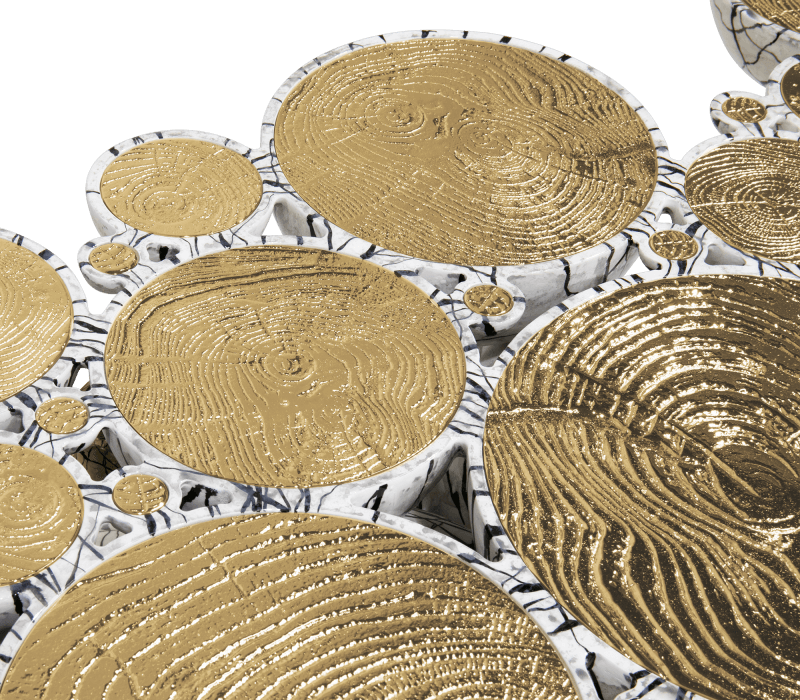 0-110 Консоль Newton из искусственного мрамора Boca Do Lobo  - Вид №12