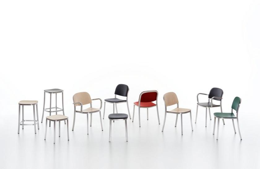 Emeco Стул из полипропилена штабелируемый с подлокотниками 1 inch sun-id-1366901 - Вид №5