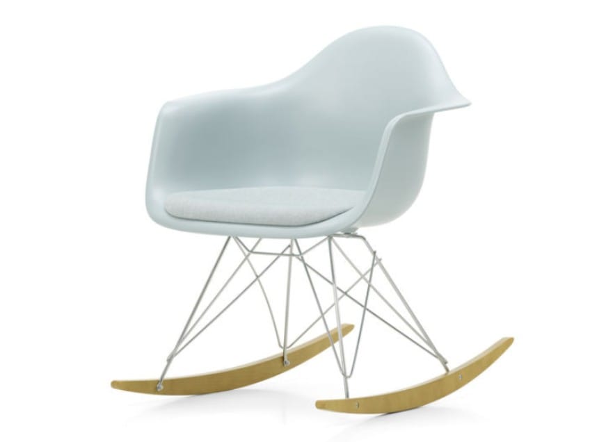 Кресло-качалка из полипропилена со встроенной подушкой VITRA Eames Plastic Chair ARCH-00119666