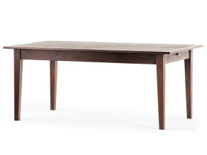 Прямоугольный обеденный стол из массива дерева