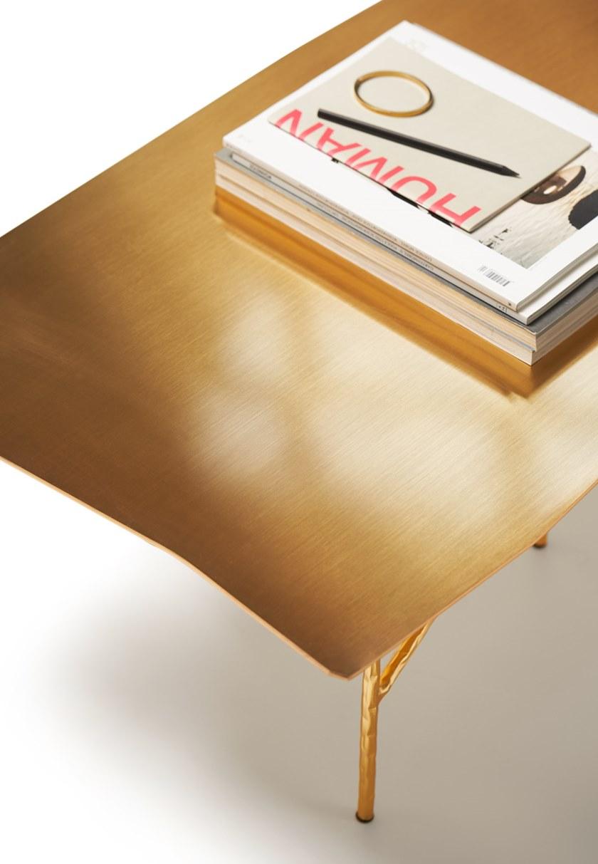 Opinion Ciatti Прямоугольный журнальный столик из стали и кованого железа sun-id-1410308 - Вид №5