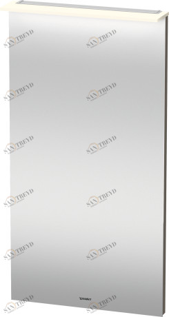 XL749009090 X-Large Зеркало с подсветкой Фланелево-серый шелковисто-матовый лак Duravit