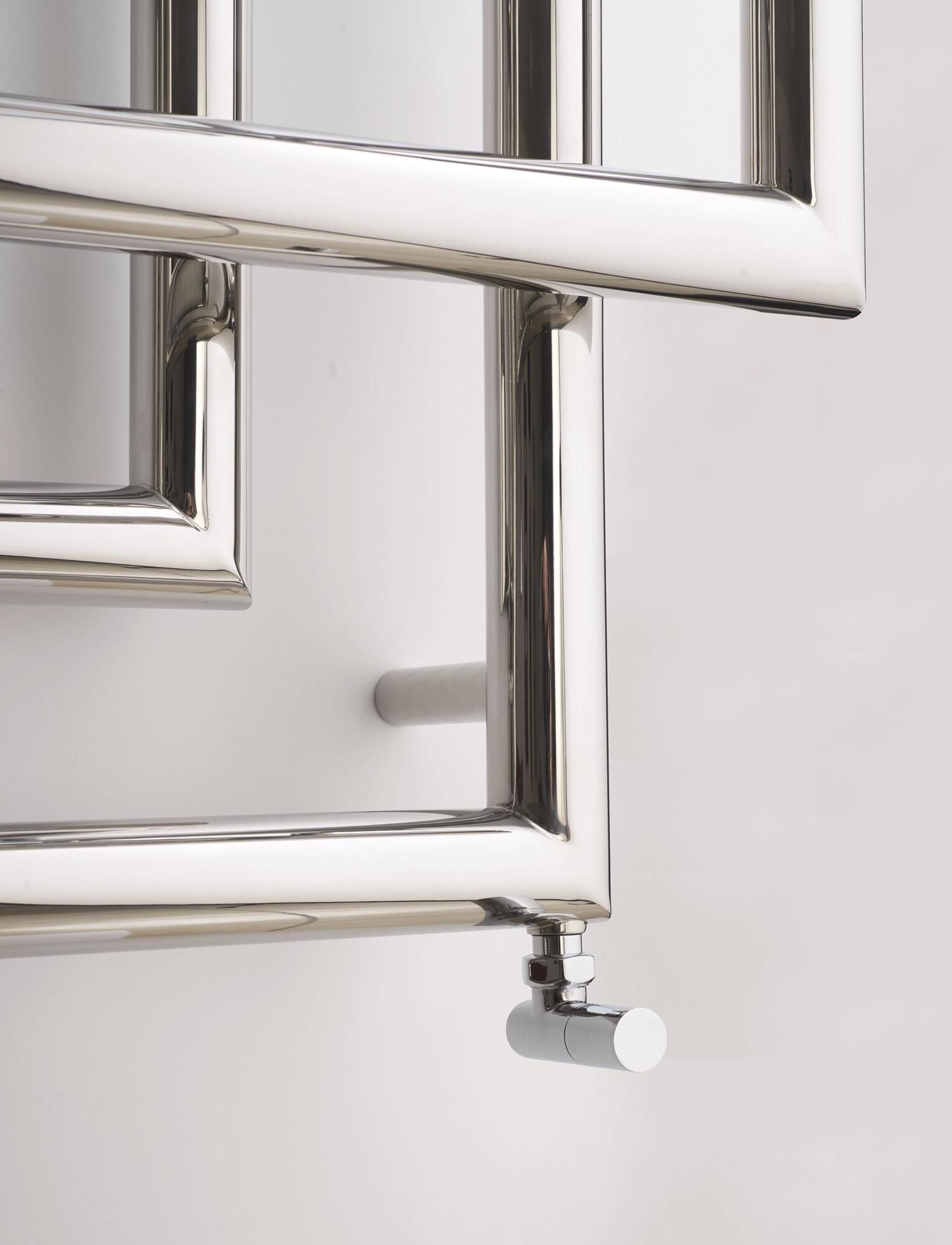 Полотенцесушитель Hammam MALIBU Stainless steel  комбинированный; электрический или водяной Сталь  - Вид №5