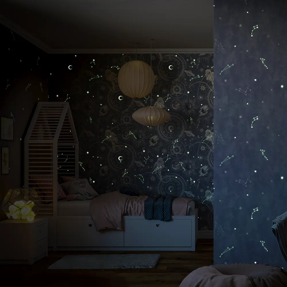 Обои флизелиновые Palitra Home Cosmo серые 1.06 м HC72576-46 STLM-2134983 - Вид №4