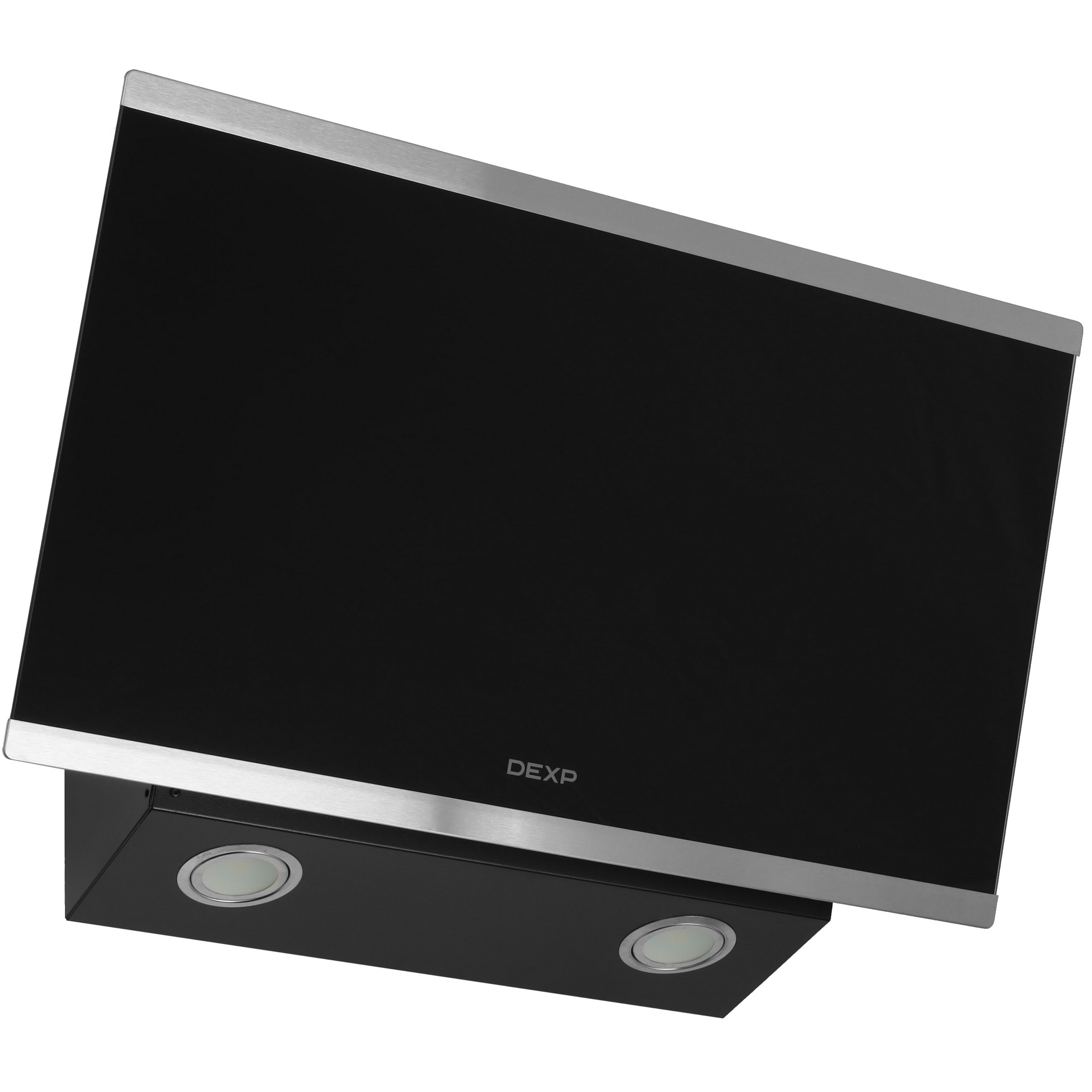 9202952 Вытяжка наклонная DEXP FD03SS черный/серебристый STDN-0123148