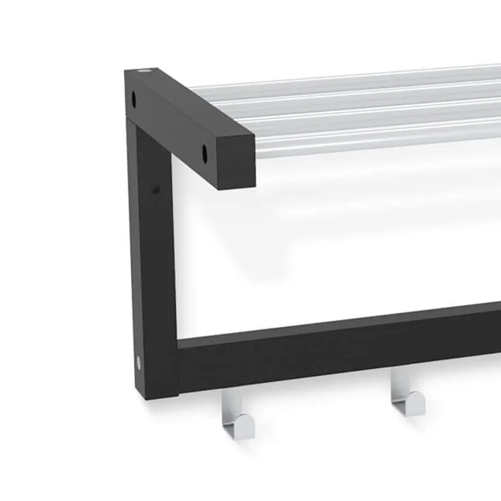 Sheffilton Вешалка настенная с 5 крючками и полкой для прихожей 85317973 АЛЬБЕРО STLM-0061311 - Вид №1