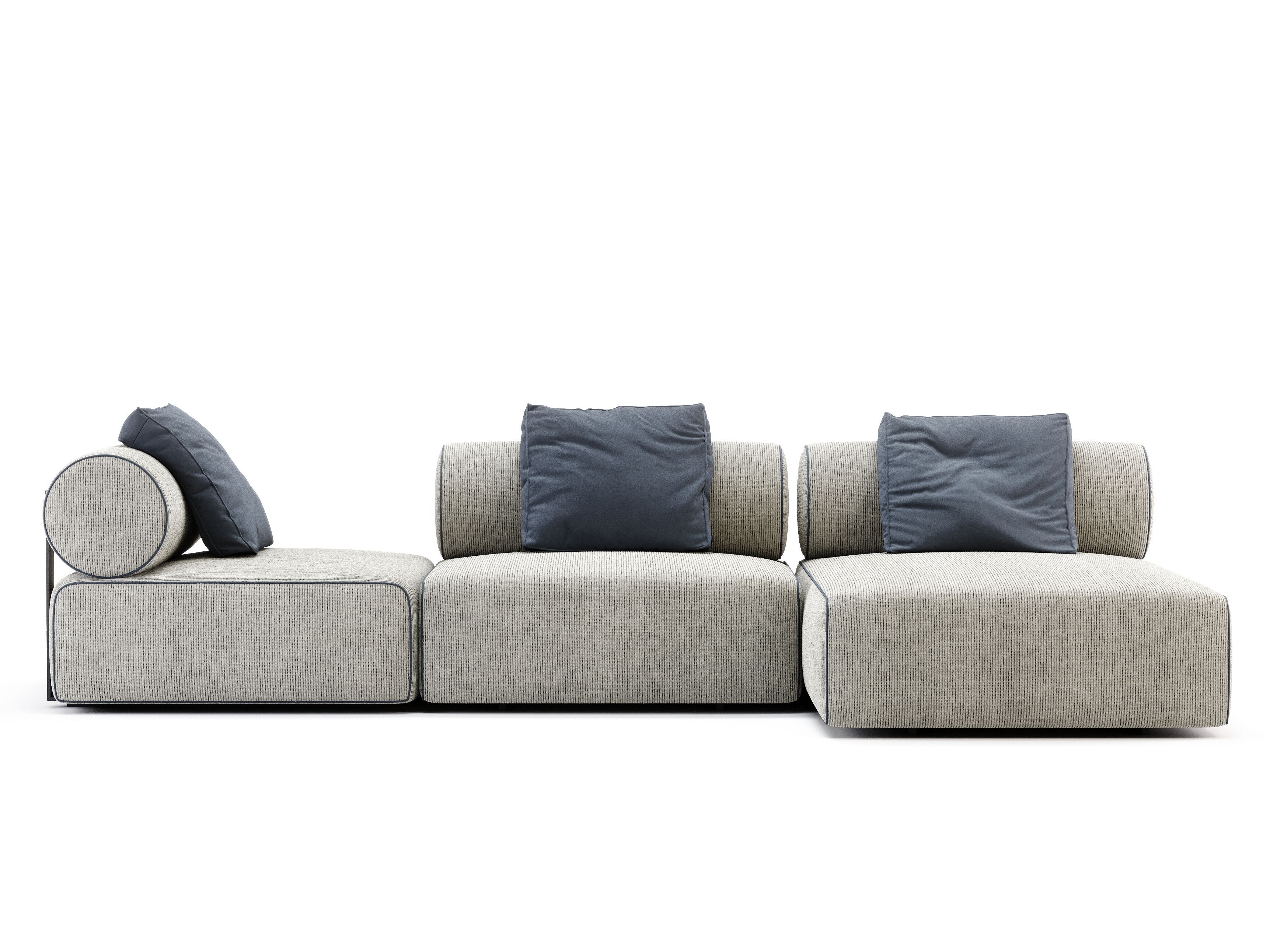 Модульный тканевый диван с полуостровом Domkapa SHINTO ARCH-00116255