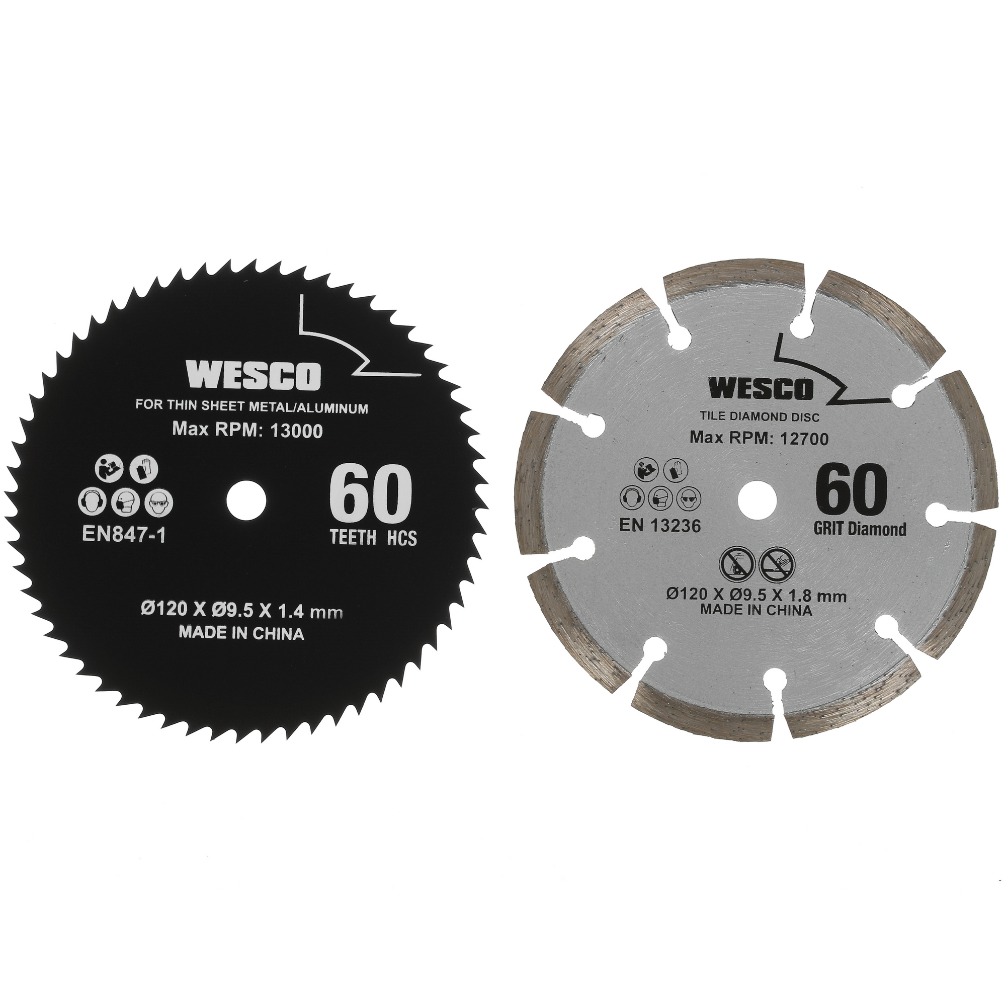 Пила дисковая Wesco WS2393.9 1ForAll 18V 5411560 STDN-0007543 - Вид №6