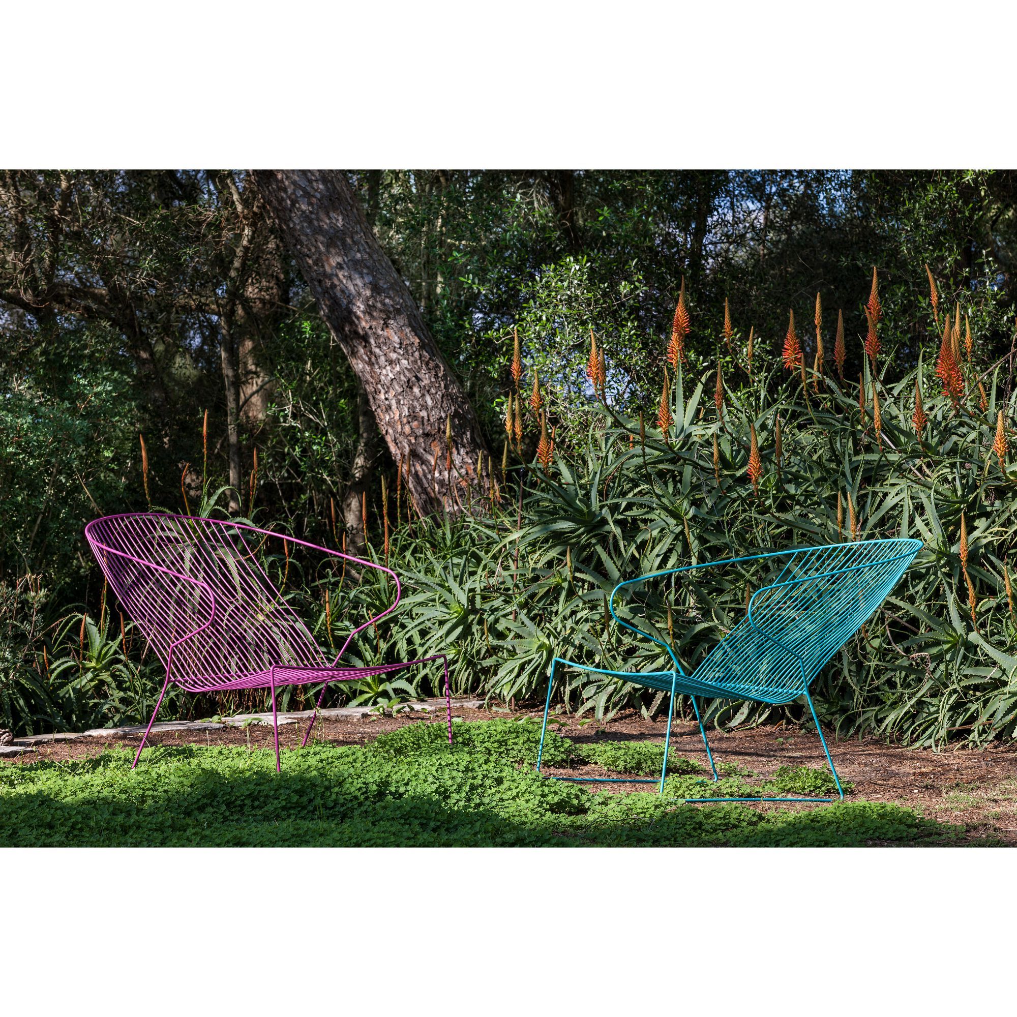 Стальной штабелируемый садовый стул с подлокотниками iSimar Bolonia ARCH-00080085 - Вид №1