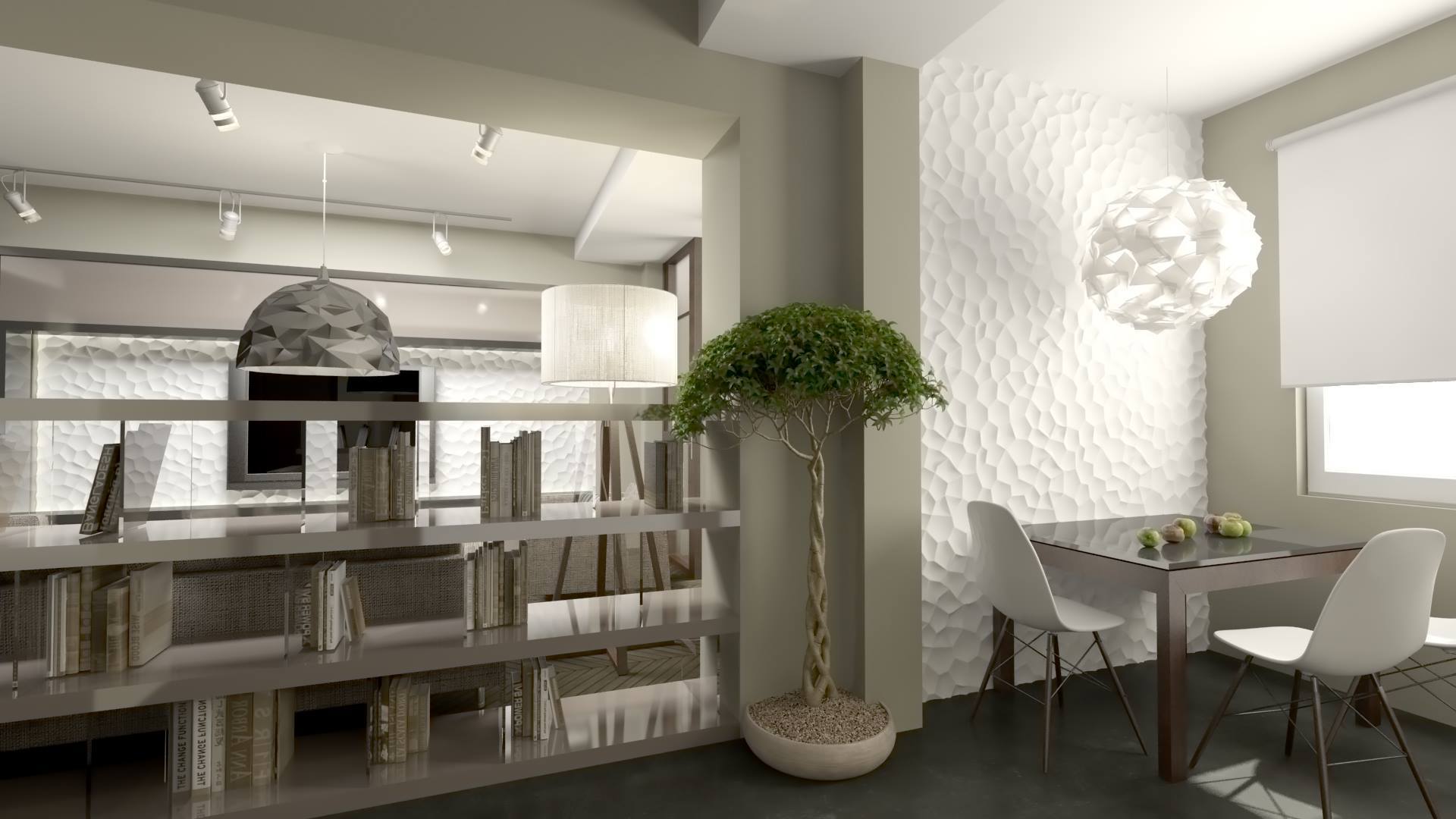 Трехмерное гипсовое покрытие WallDeco M-Modern ARCH-00023814 - Вид №1