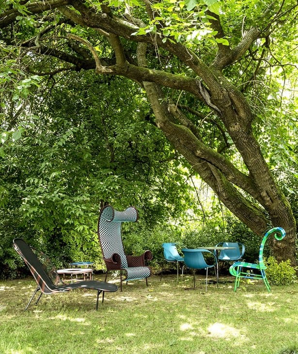 Штабелируемый стул из полипропилена MOROSO IMPOSSIBLE WOOD ARCH-00033178 - Вид №8