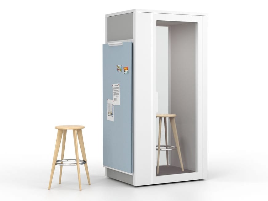 Многосторонняя акустическая офисная кабина со встроенным освещением VITRA TALKY X VITRA EDITION ARCH-00151852 - Вид №2