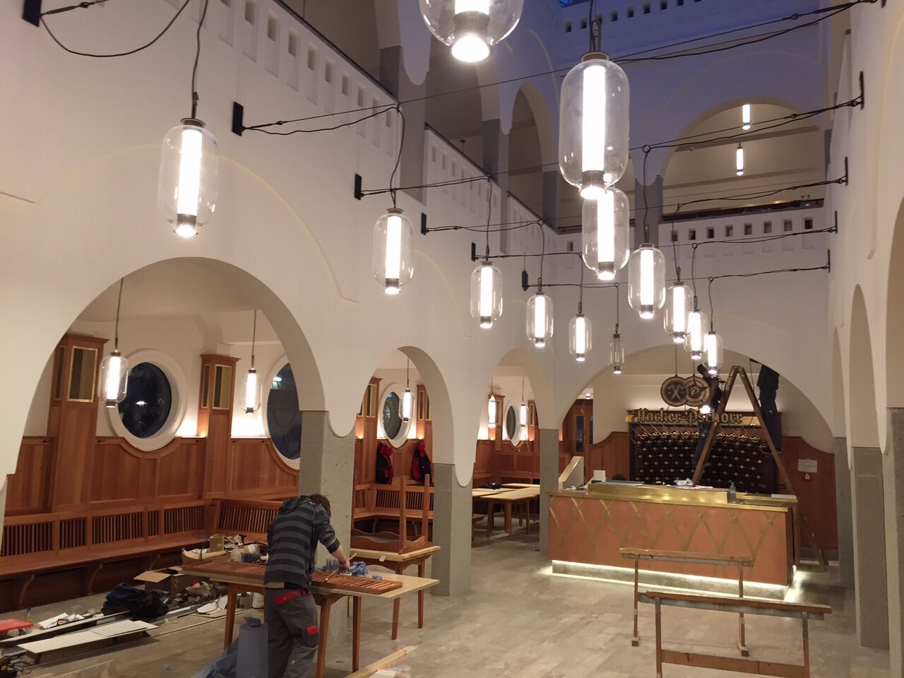 Выдувное стекло открытый подвесной светильник / подвесной светильник PARACHILNA Bai ARCH-00046486 - Вид №17