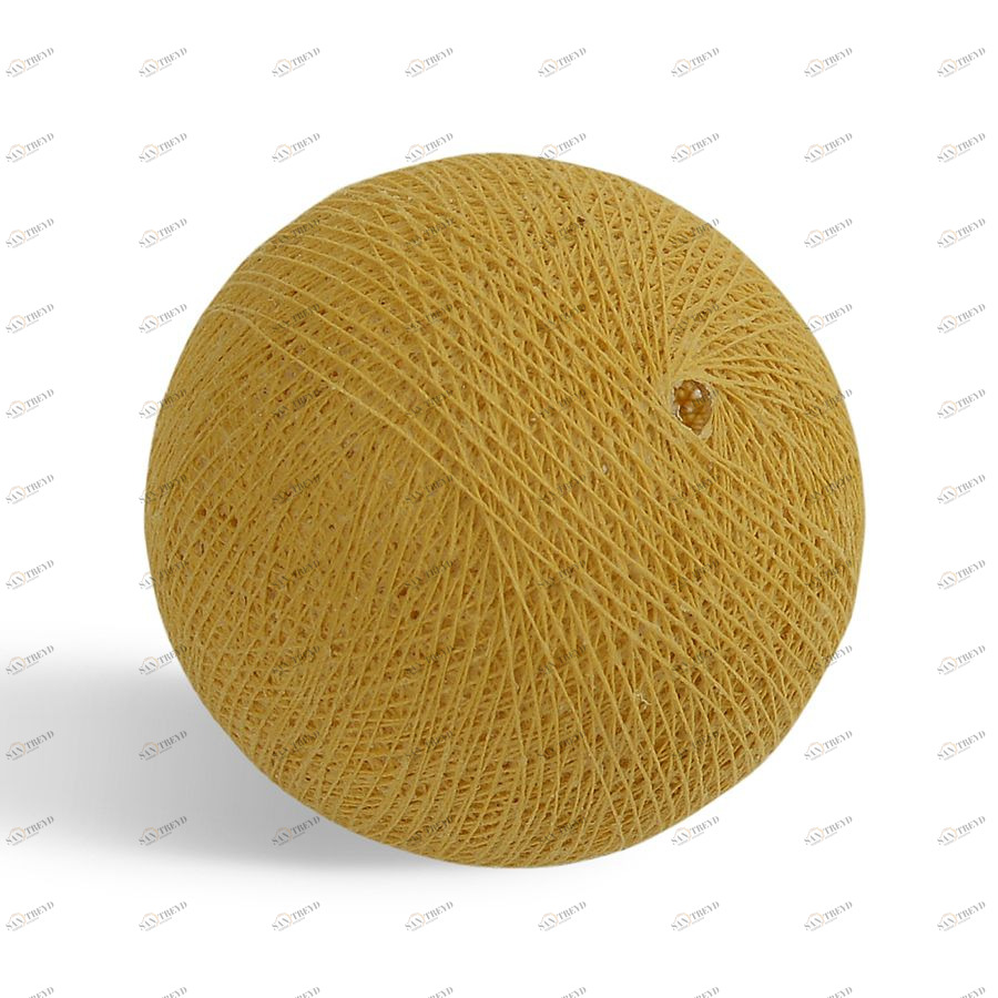 Хлопковый шарик, охра Lares&Penates SHOCHER