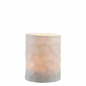 Подсвечник стеклянный белый Fontana S от Eichholtz EICHHOLTZ EICHHOLTZ 060241 Белый
