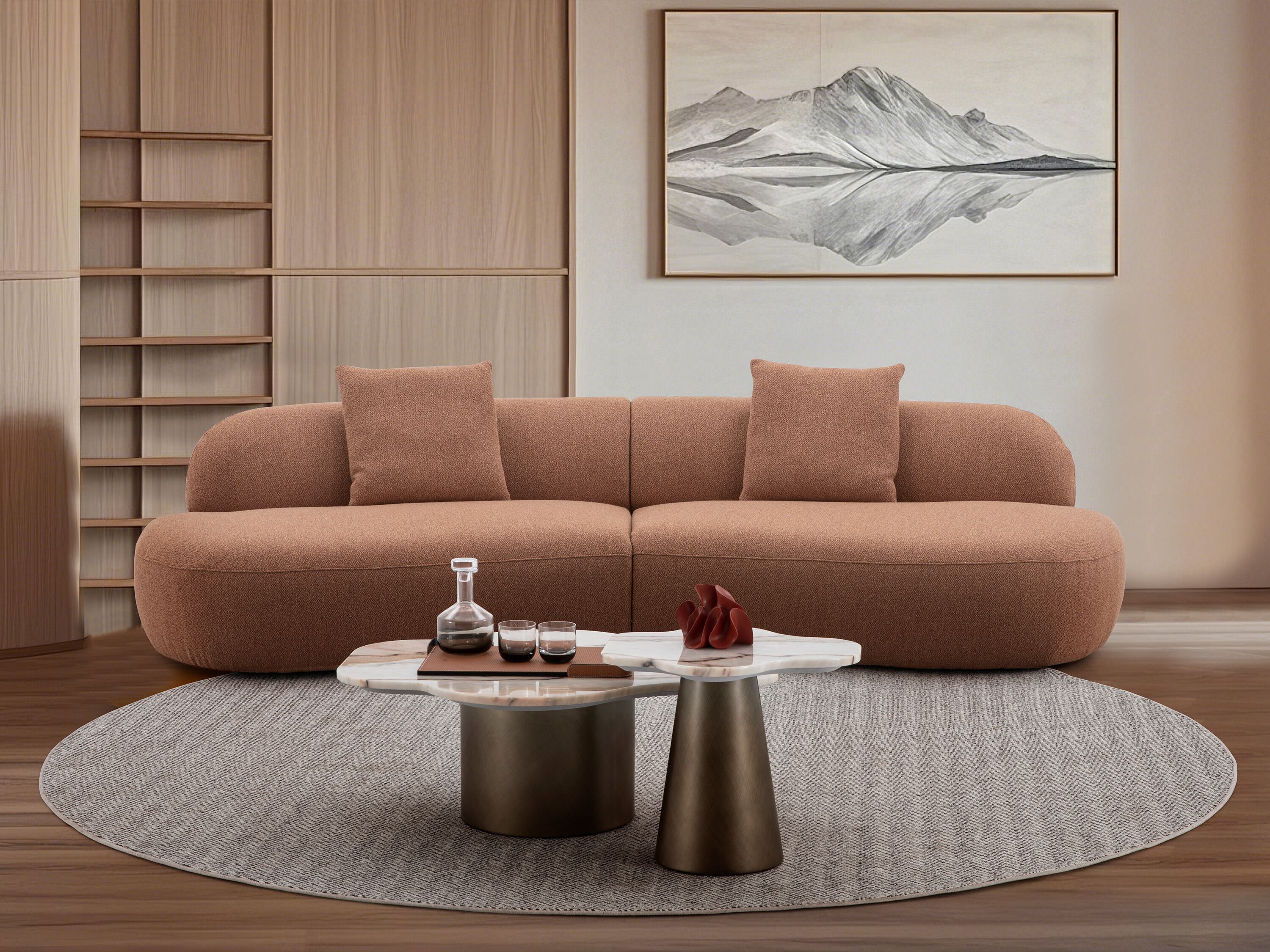 Модульный тканевый диван CAMPO DE' FIORI CHILI ARCH-00024328 - Вид №8