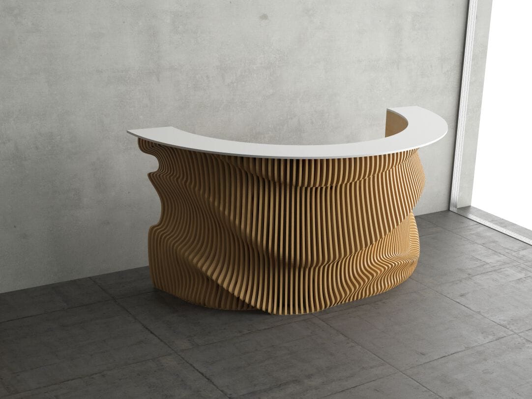 Стойка регистрации из фанеры MYWOODREAM VERO ARCH-00101444 - Вид №1