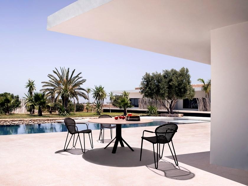 Joli Круглый алюминиевый стол с откидной крышкой Fizz sun-id-1397489 - Вид №1