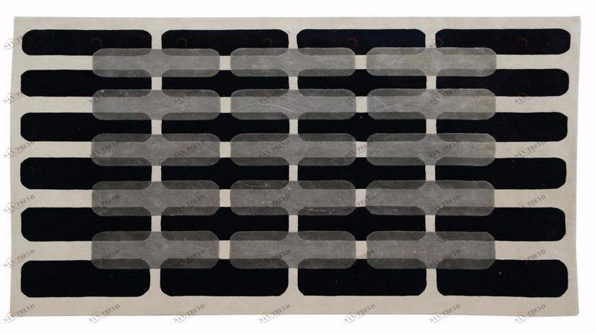 Roche Bobois Ковер прямоугольный ручной работы с рисунком sun-id-1386212