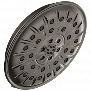 52487-KS Насадка для душа UltraSoak ™ с 4 настройками Delta Faucet Universal Showering Черный нержавеющий