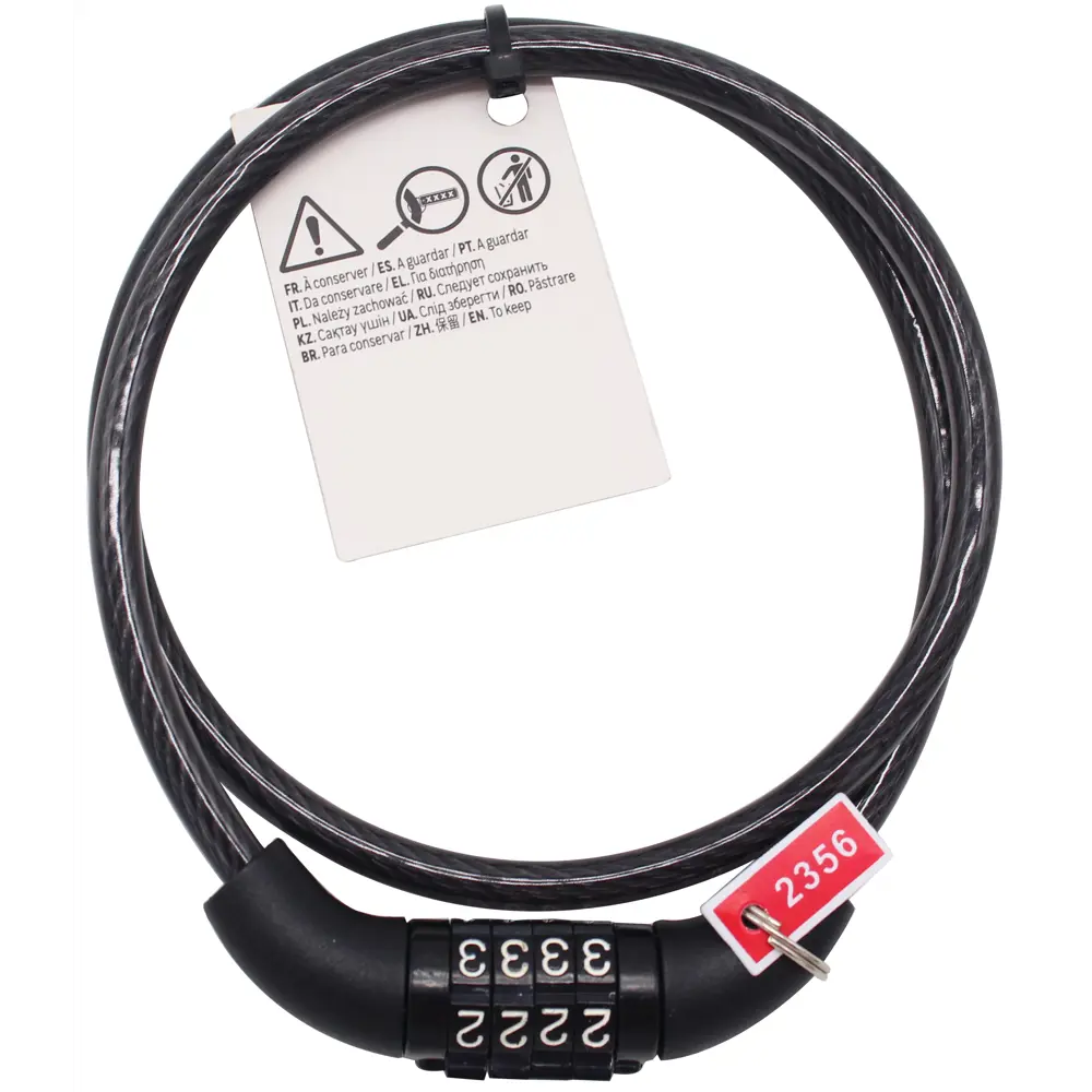 Велосипедный кодовый замок Santreyd с защитным ПВХ 82247311 STLM-0023064 - Вид №2