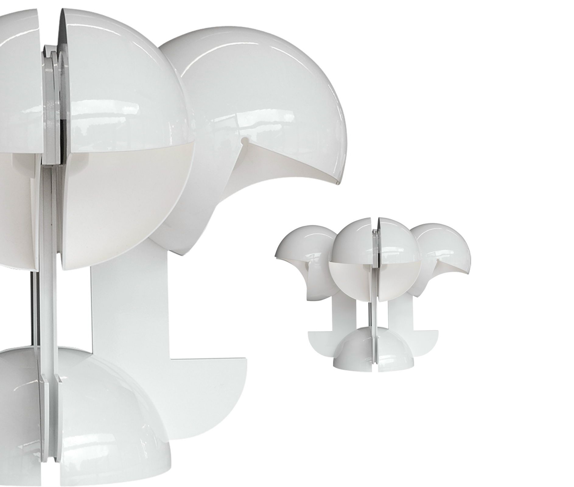 Алюминиевая регулируемая светодиодная настольная лампа Martinelli Luce скребок ARCH-00031477 - Вид №1