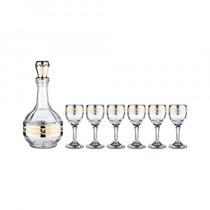 194-419 Посуда стеклянная НАБОР 7 ПРЕДМЕТОВ Lefard