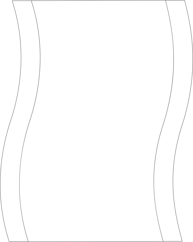 BY 0415 Зеркало с матированием EVOFORM Fashion - Вид №1