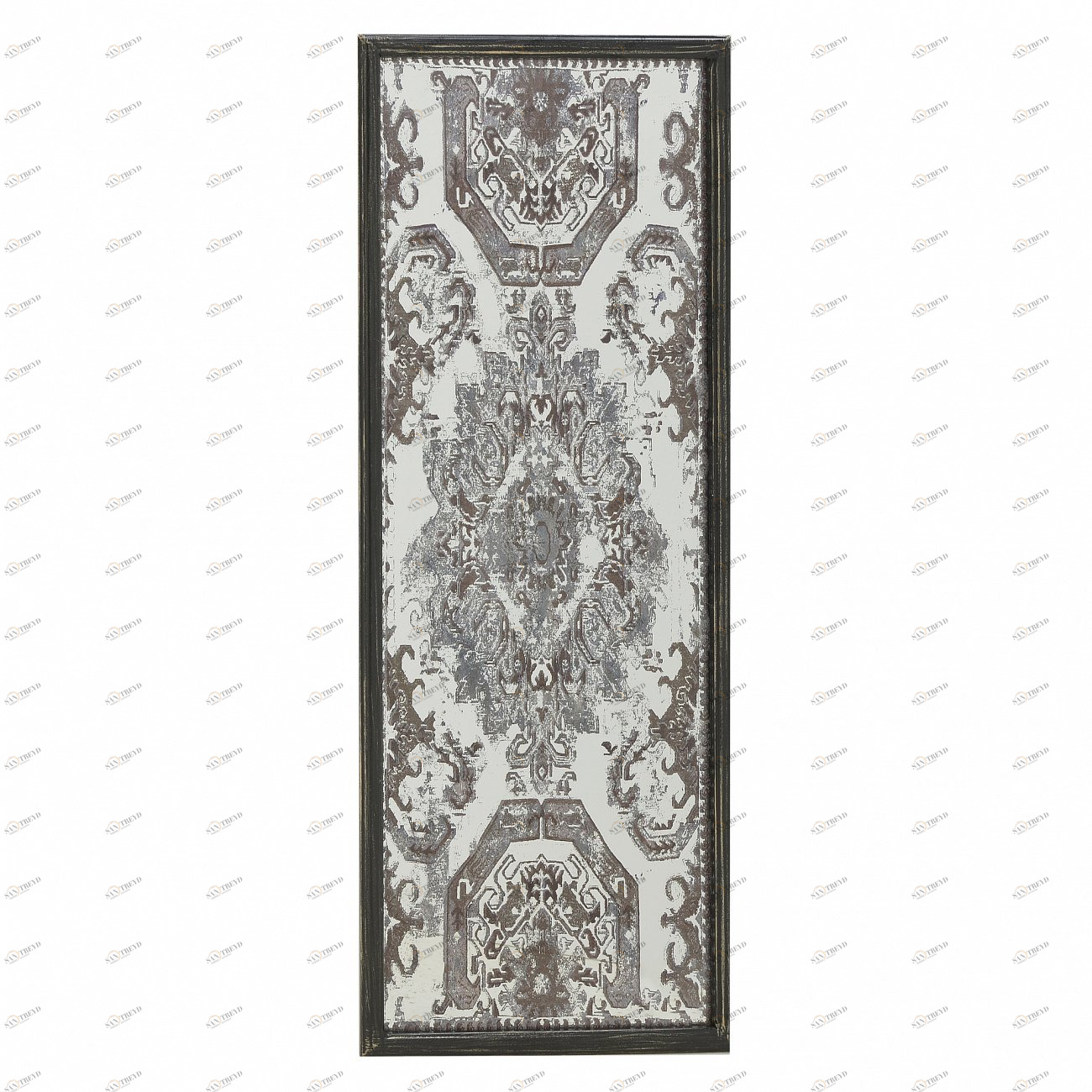 Декор настенный бежевый с зеркалом Pas de Calais TO4ROOMS PAS DE CALAIS 00-3893592 Бежевый 