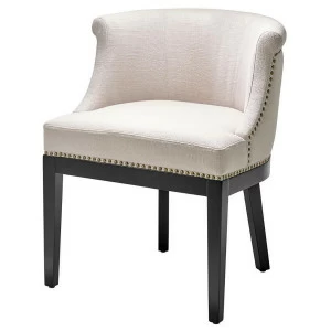 Обеденный стул Boca Grande от Eichholtz Белый EICHHOLTZ ДИЗАЙНЕРСКИЕ, EICHHOLTZ 060823 Бежевый