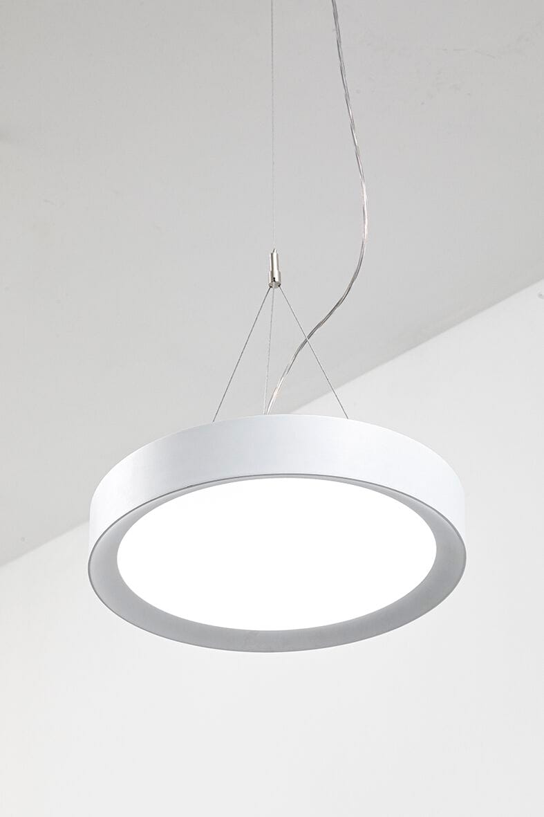 Алюминиевый светодиодный подвесной светильник Rossini Illuminazione Plate ARCH-00106374 - Вид №1