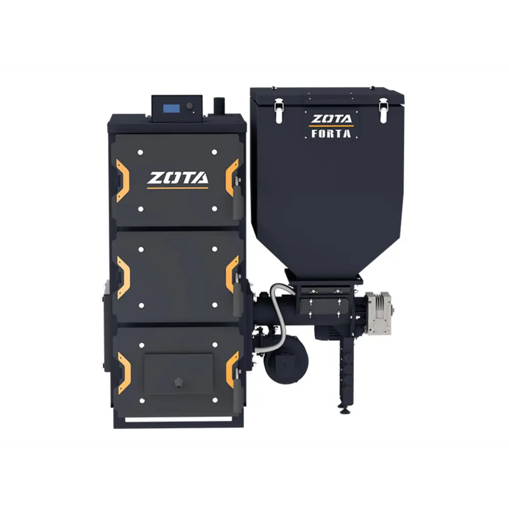Котел твердотопливный Zota Forta 12 DM FR4931126012 12 кВт 89365714 STLM-2157397  - Вид №2