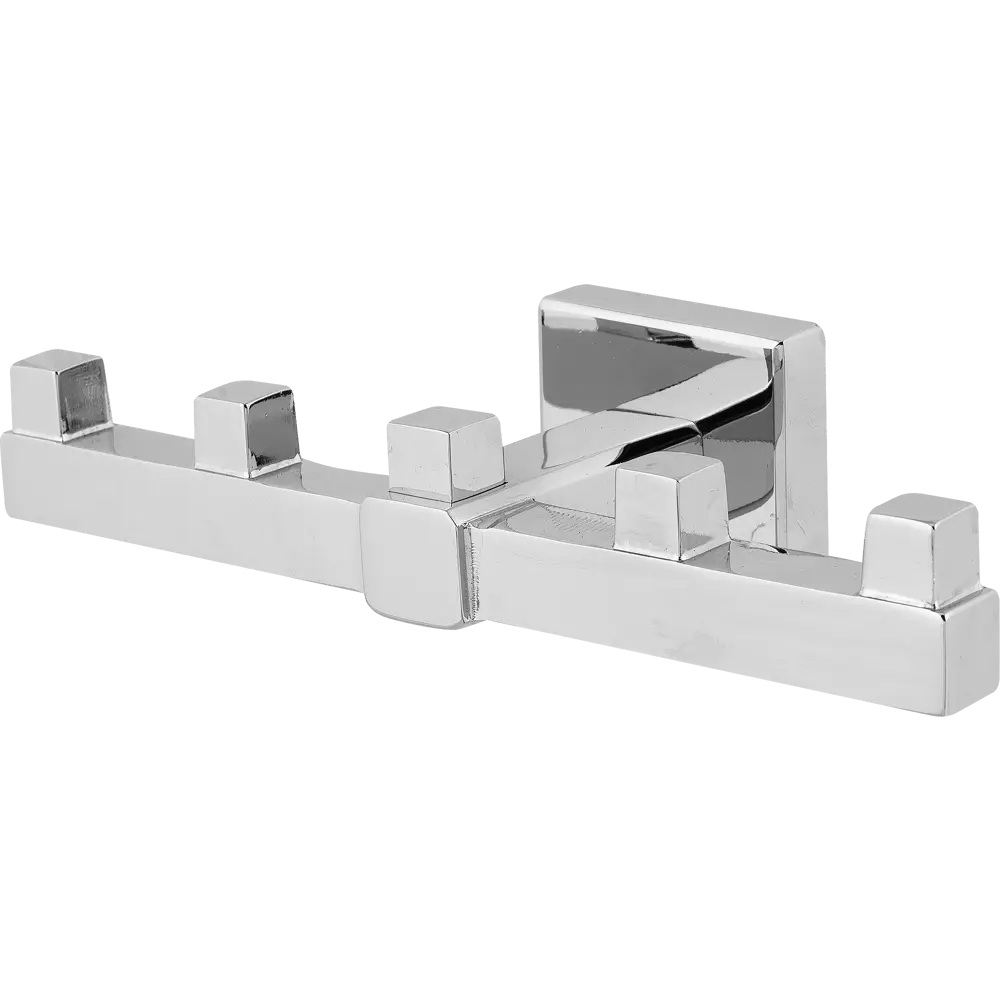 Планка Sensea «Kvadro» 5 крючков цвет хром 15493389 STLM-2192800 