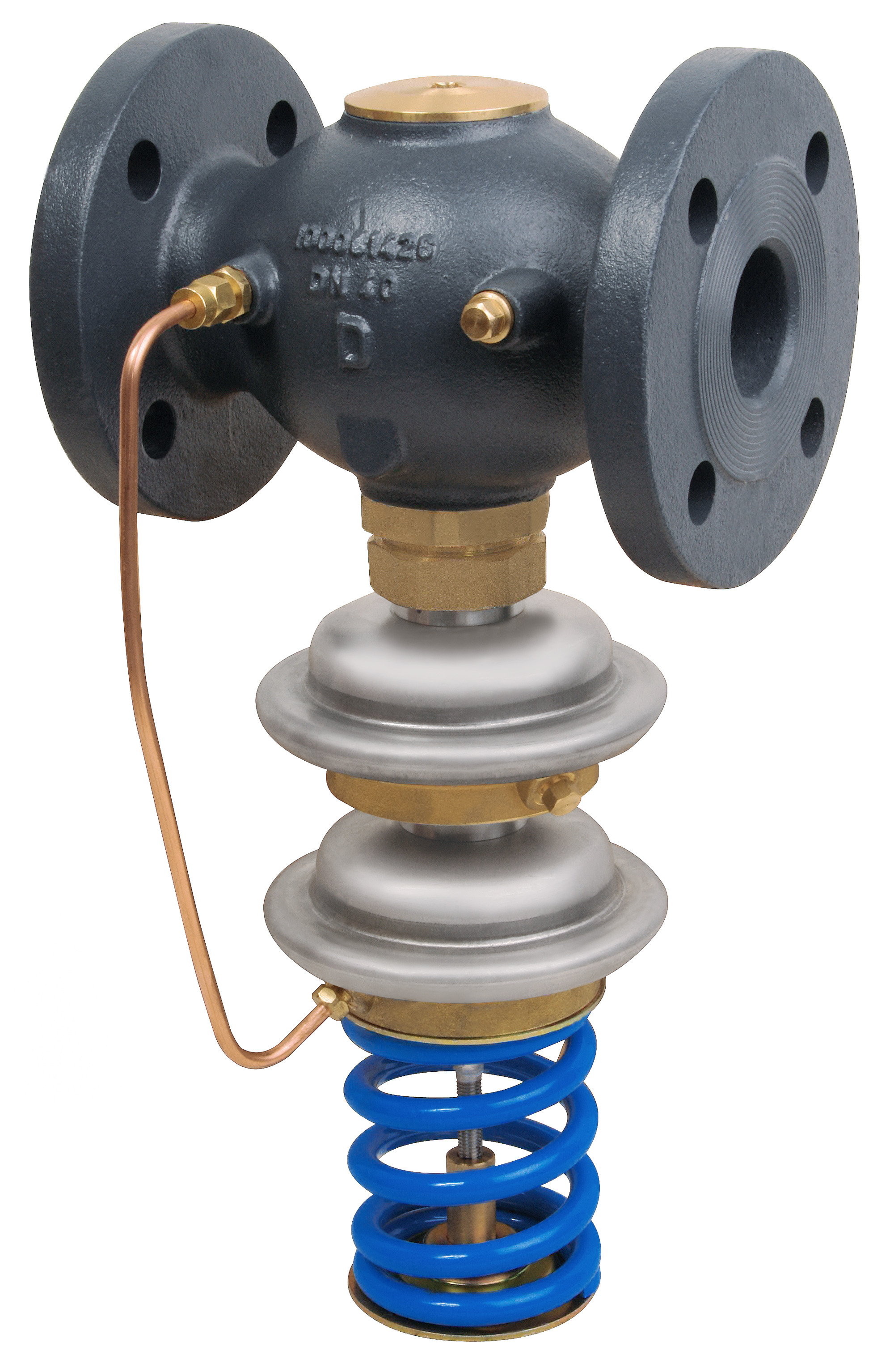 Danfoss Моноблочный регулятор давления «до себя» AVA Р-р "до себя"AVA PN25 40/20/1,0-4,5/фл. 003H6627  - Вид №12