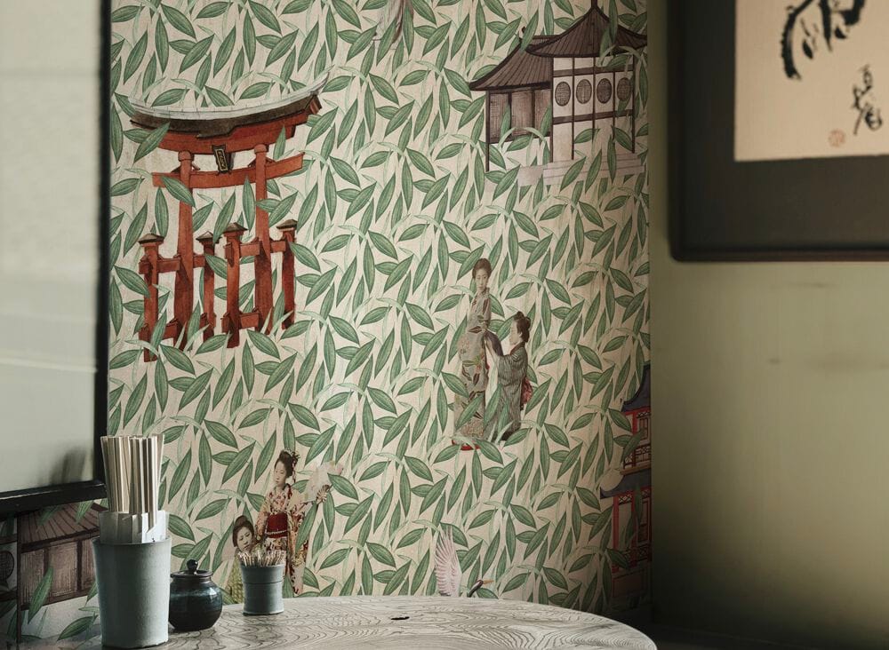 Обои с цветочными мотивами Jannelli&Volpi GEISHE ARCH-00112037 - Вид №1