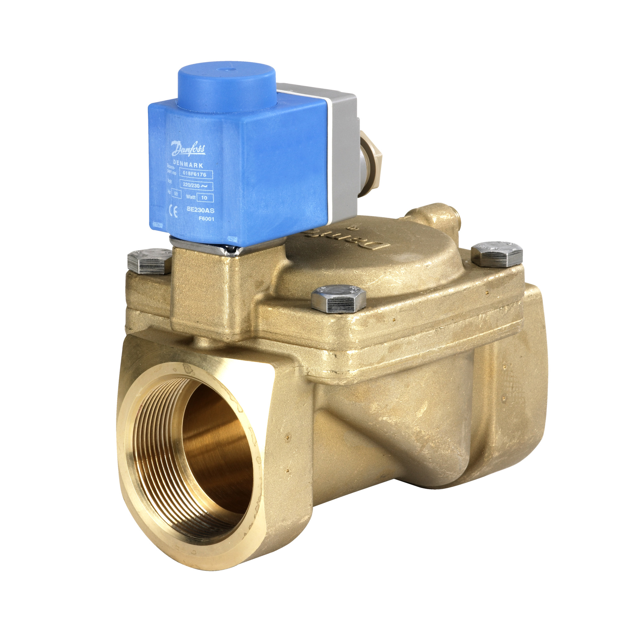 Danfoss EV220B — двухходовые электромагнитные клапаны для общей промышленности Клапан электромагнитный EV220B 032U1241  - Вид №72