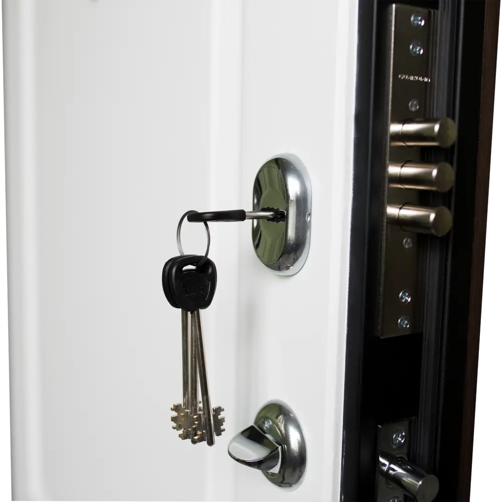 Дверь входная металлическая Сидней, 860 мм, левая, цвет белый BELWOODDOORS STLM-2116086 - Вид №2