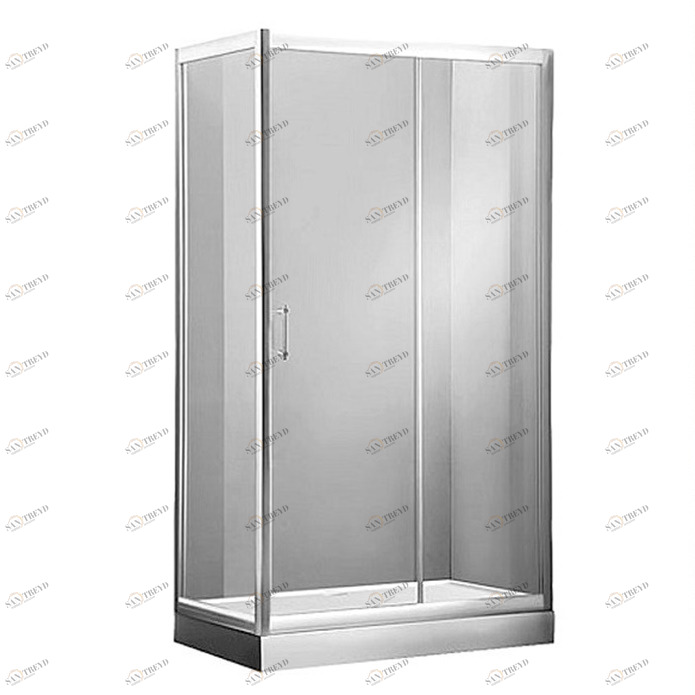 Душевой уголок Aquanet Alfa 150x80-12, прозрачное стекло 168419