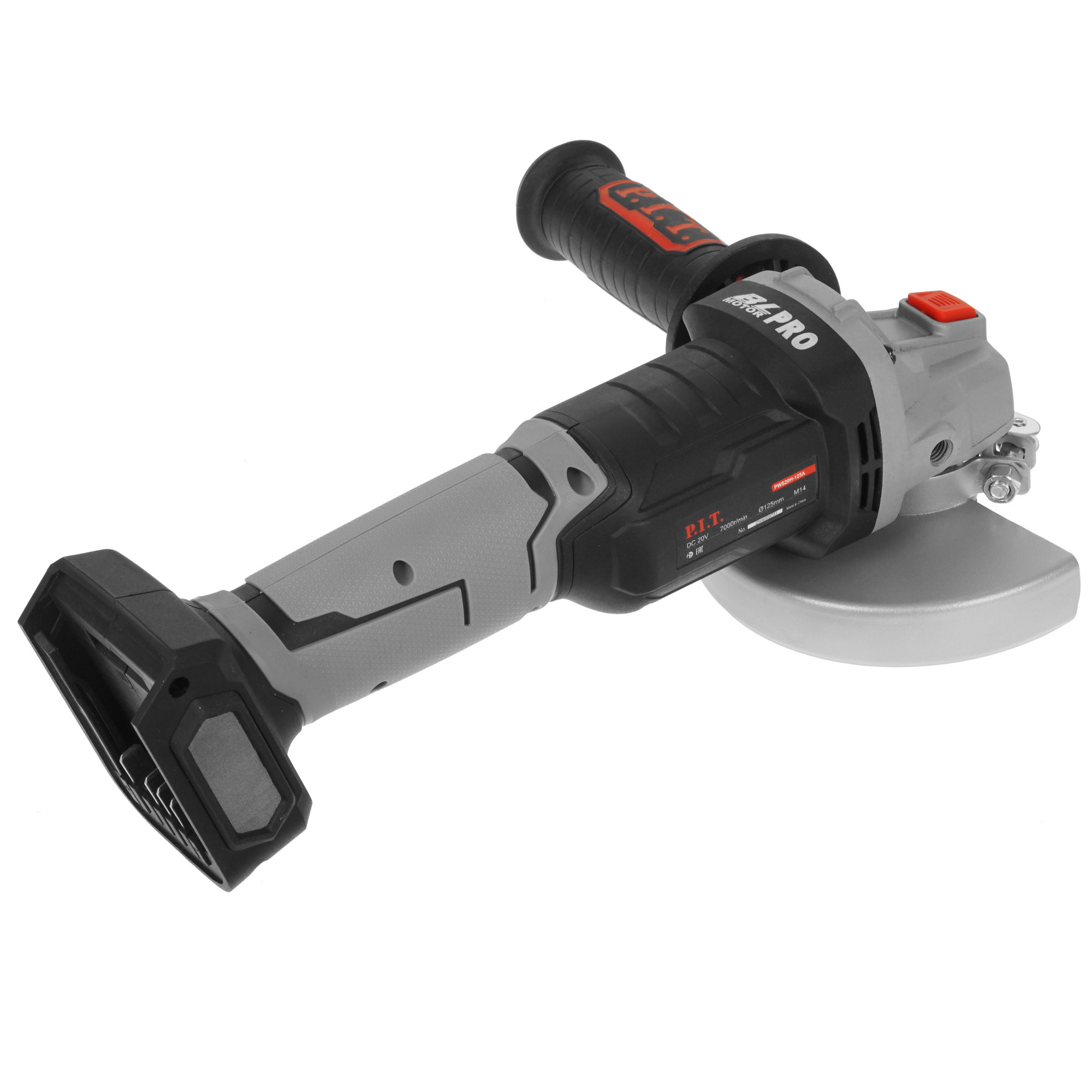 Углошлифовальная машина (УШМ) PIT PWS20H-125A SOLO OnePower 20V  , Без ЗУ, Без АКБ 5339002 STDN-0020730 - Вид №1