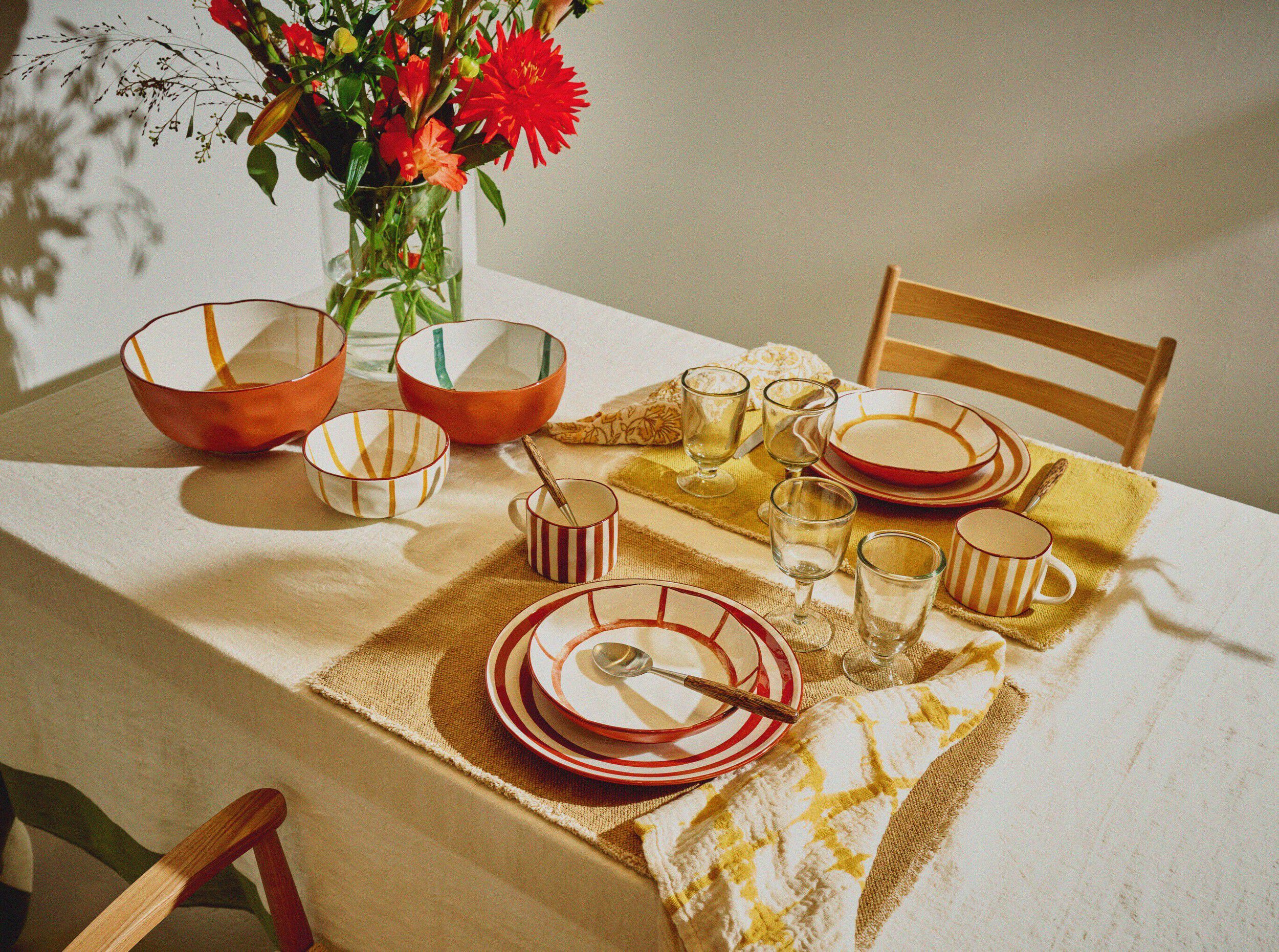 Фарфоровая плоская тарелка POMAX Миконос ARCH-00008932 - Вид №6