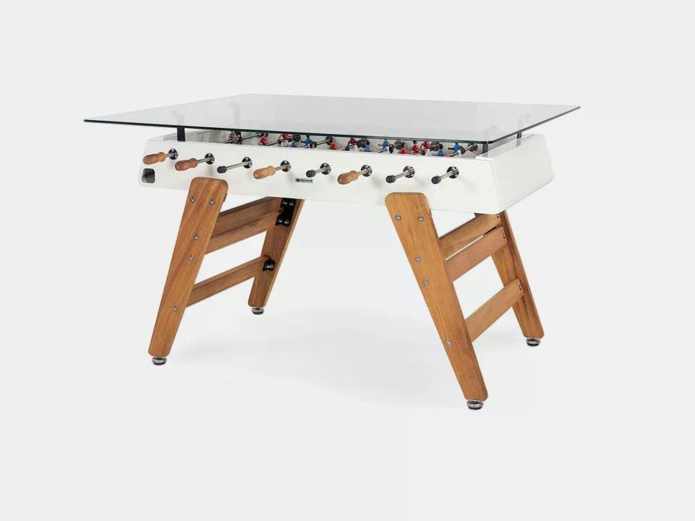 Прямоугольный обеденный стол из стали и стекла RS Barcelona RS3 WOOD ARCH-00114353 - Вид №10