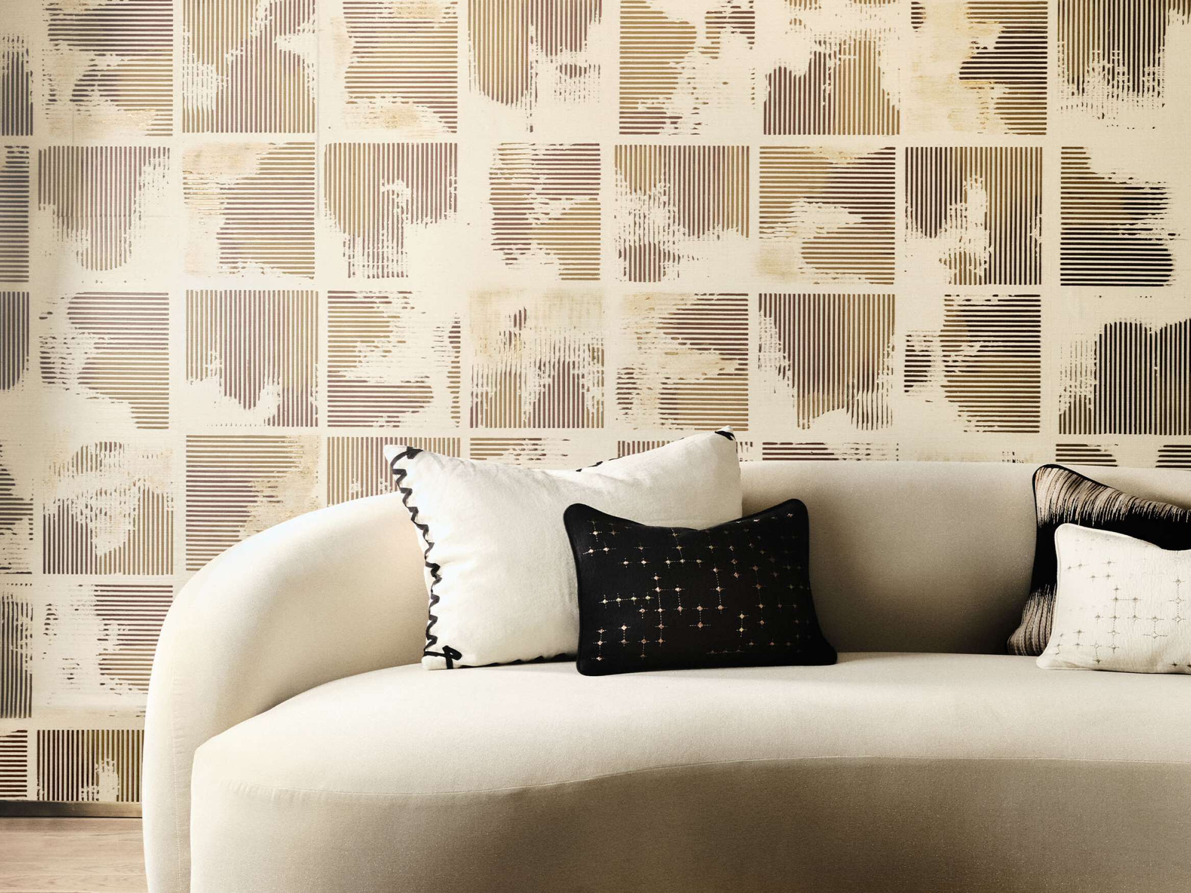 Прямоугольная подушка из хлопка Élitis GABRIEL ARCH-00059217 - Вид №1