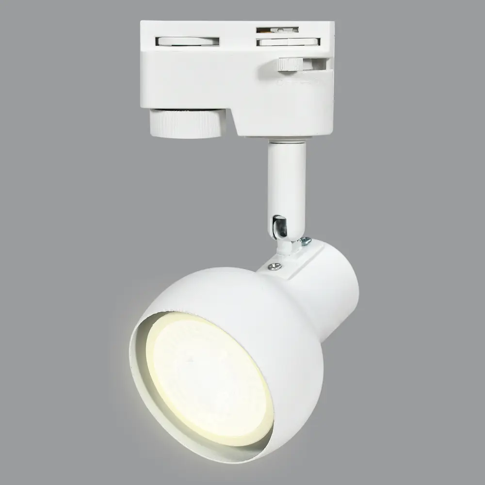 Трековый светильник Volpe Q322 под лампу GU10 цвет белый STLM-2211486 - Вид №3