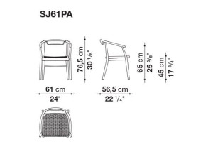 Деревянный стул и плетеная веревка