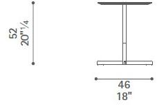 Poltrona Frau Круглый журнальный столик La collezione - tavoli e sedie sun-id-1382607 - Вид №7