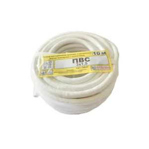 Провод Промэко ПВС 3x1.5 10 м ГОСТ цвет белый 82912093 STLM-2150259