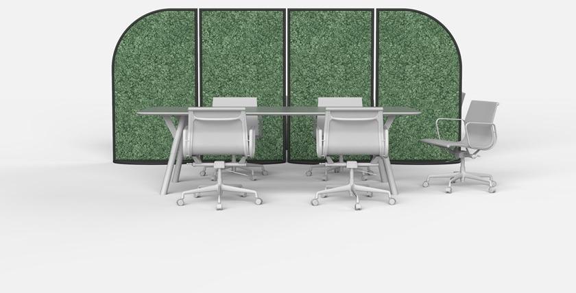 GREEN MOOD Звукопоглощающая перегородка для офиса G-line sun-id-1424614 - Вид №22